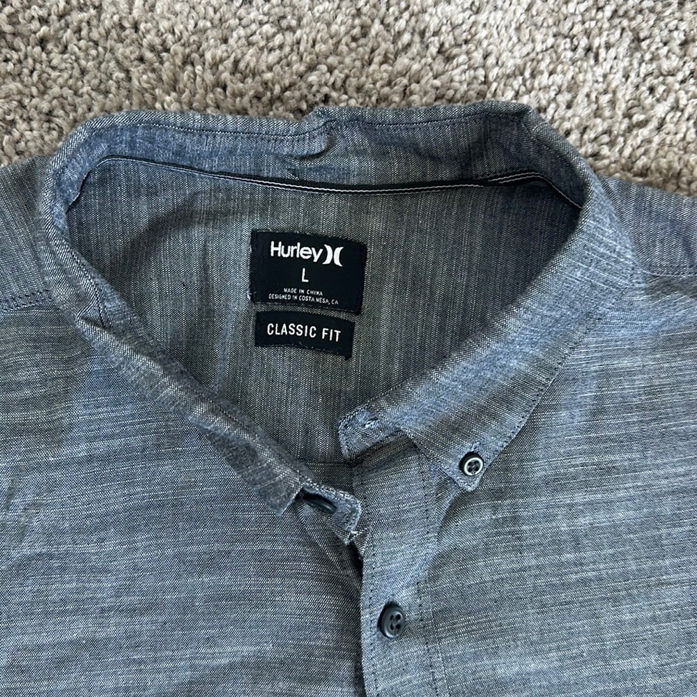 Grey Hurley button down
